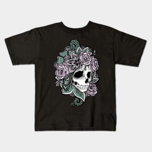 Rose Bone Henna Kids T-Shirt